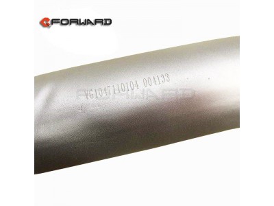 VG1047110104,Intercooler intake pipe assembly,濟(jì)南向前汽車配件有限公司