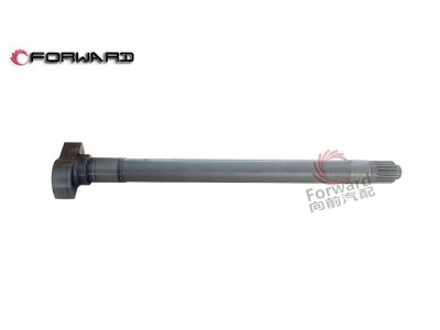 AZ9231340226  制動(dòng)凸輪軸(左),Brake camshaft (left),濟(jì)南向前汽車(chē)配件有限公司