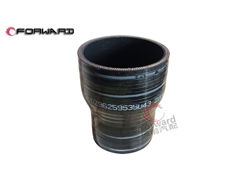 SHACMAN M3000  動(dòng)力冷卻系統(tǒng) DZ96259535043 內(nèi)氟外硅膠管/DZ96259535043 變徑EPDM膠管