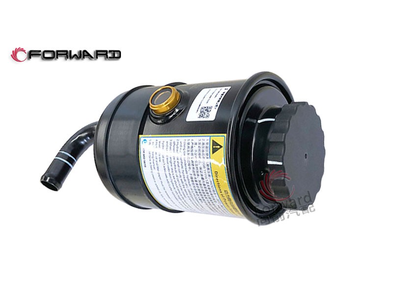 DZ9A189470200 轉(zhuǎn)向油罐總成,Steering oil tank assembly,濟南向前汽車配件有限公司