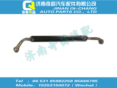 wg9325473010,金王子配件 金王子壓油鋼管總成（帶散熱片）,濟(jì)南奇昌汽車配件有限公司